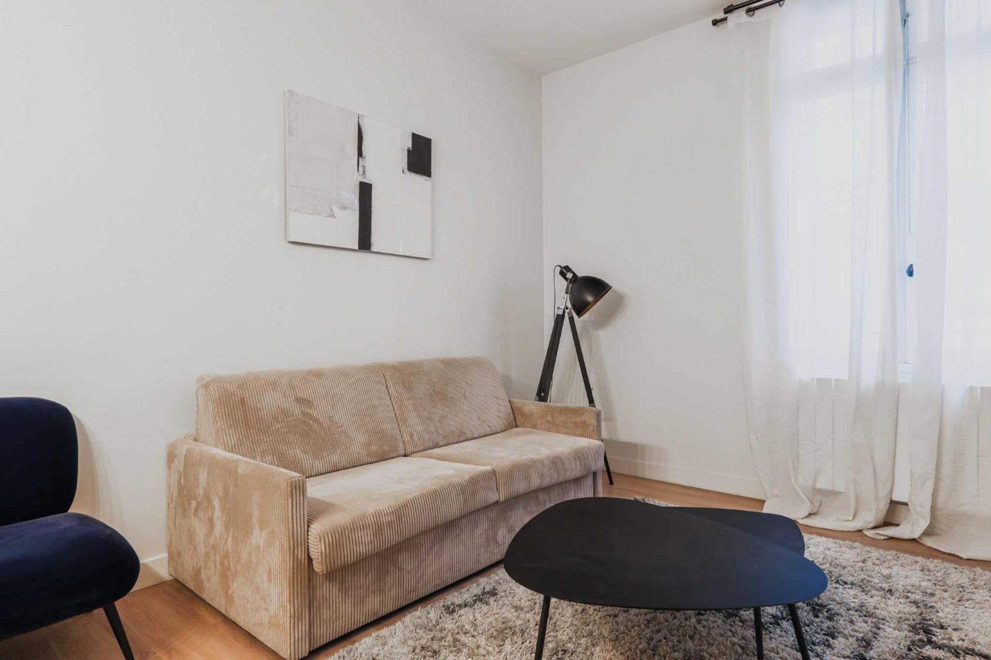 Modern Apartment 1Br- 4P Le Marais Quarter Paris Exteriör bild