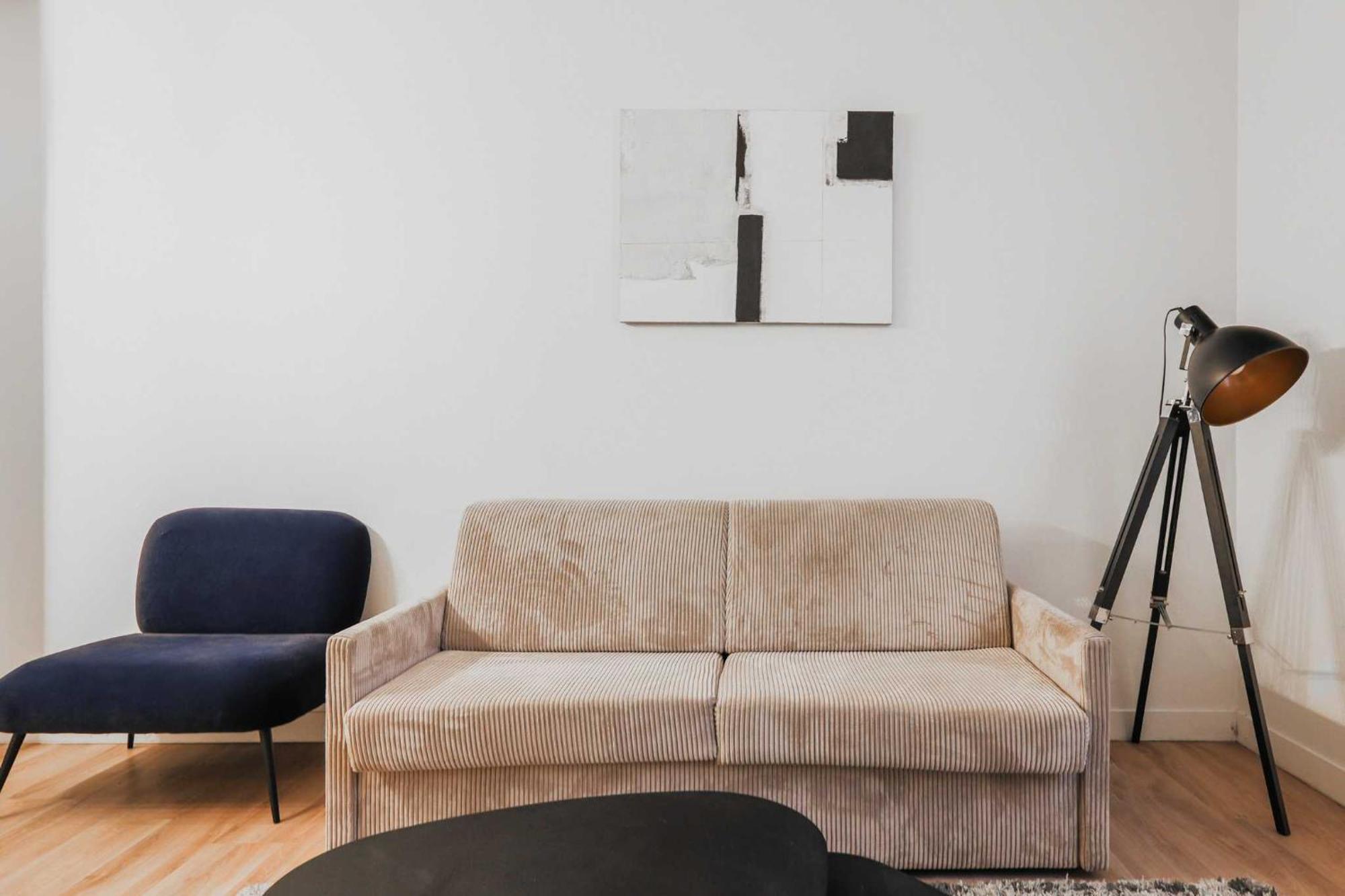 Modern Apartment 1Br- 4P Le Marais Quarter Paris Exteriör bild
