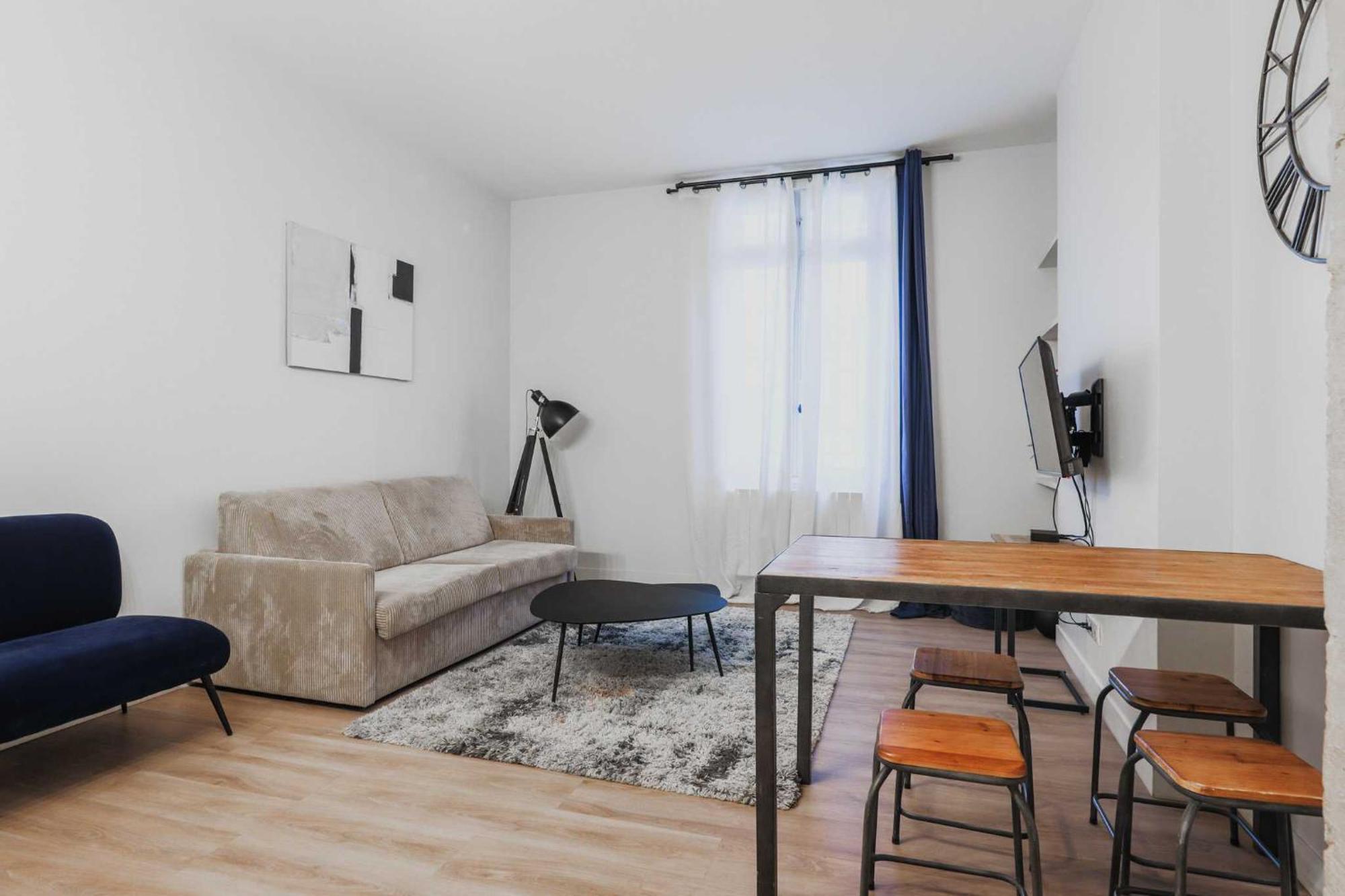 Modern Apartment 1Br- 4P Le Marais Quarter Paris Exteriör bild